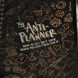 The Anti-Planner with Gold Accents